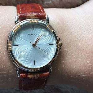 Fossil Brown Leather Watch
